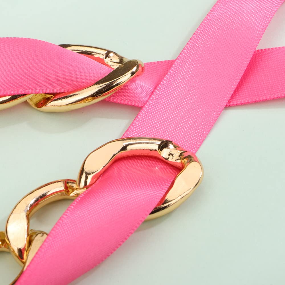Amazon.com: Wiwpar Vintage Chunky Gold Metal Choker Necklace
