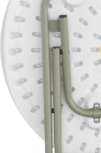 Miniatura 6 de MixHome Mesa plegable de 24 pulgadas mesa plegable redonda mesa plegable personal mesa para tartas mesa redonda plegable mesa redonda pequeña