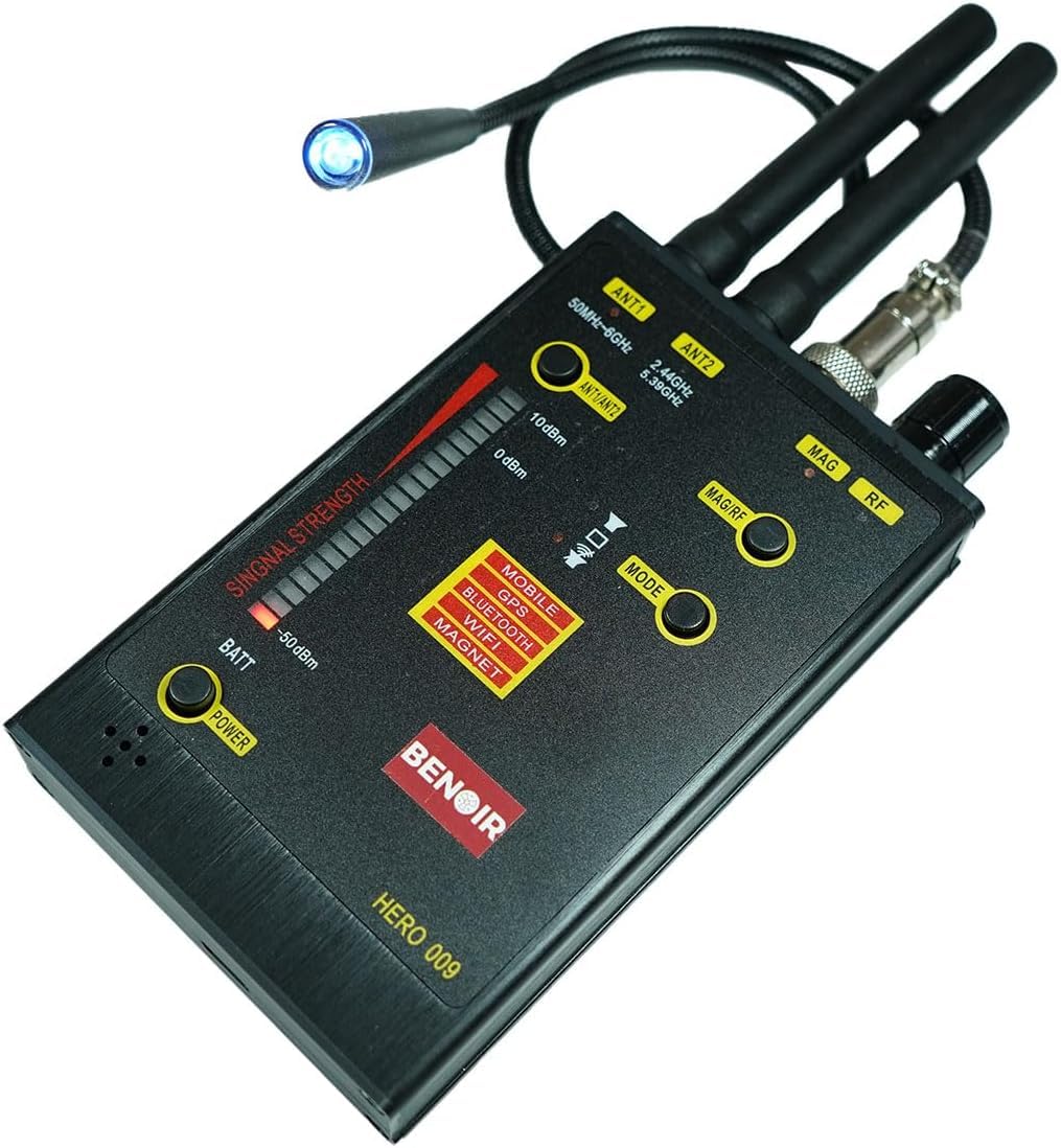 Rilevatore Anti-spia Professionale CHEEK H6 T16 - 3 Modalità Per Microspie, Telecamere Nascoste E GPS, Portatile E Facile Da Usare - Foto 2