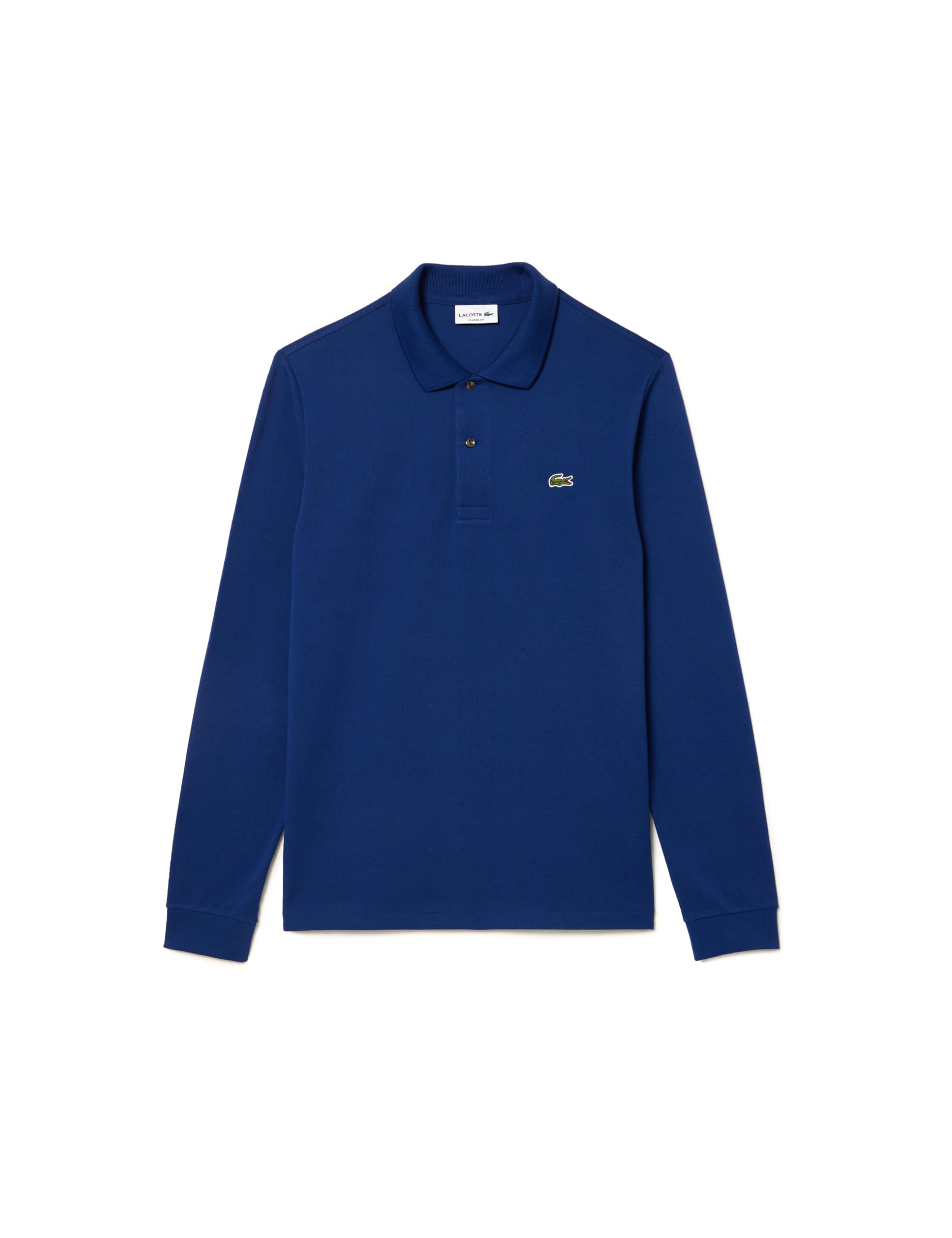Lacoste Classic Fit L1212 PiquÉ Long Sleeve Polo Shirt - Blue