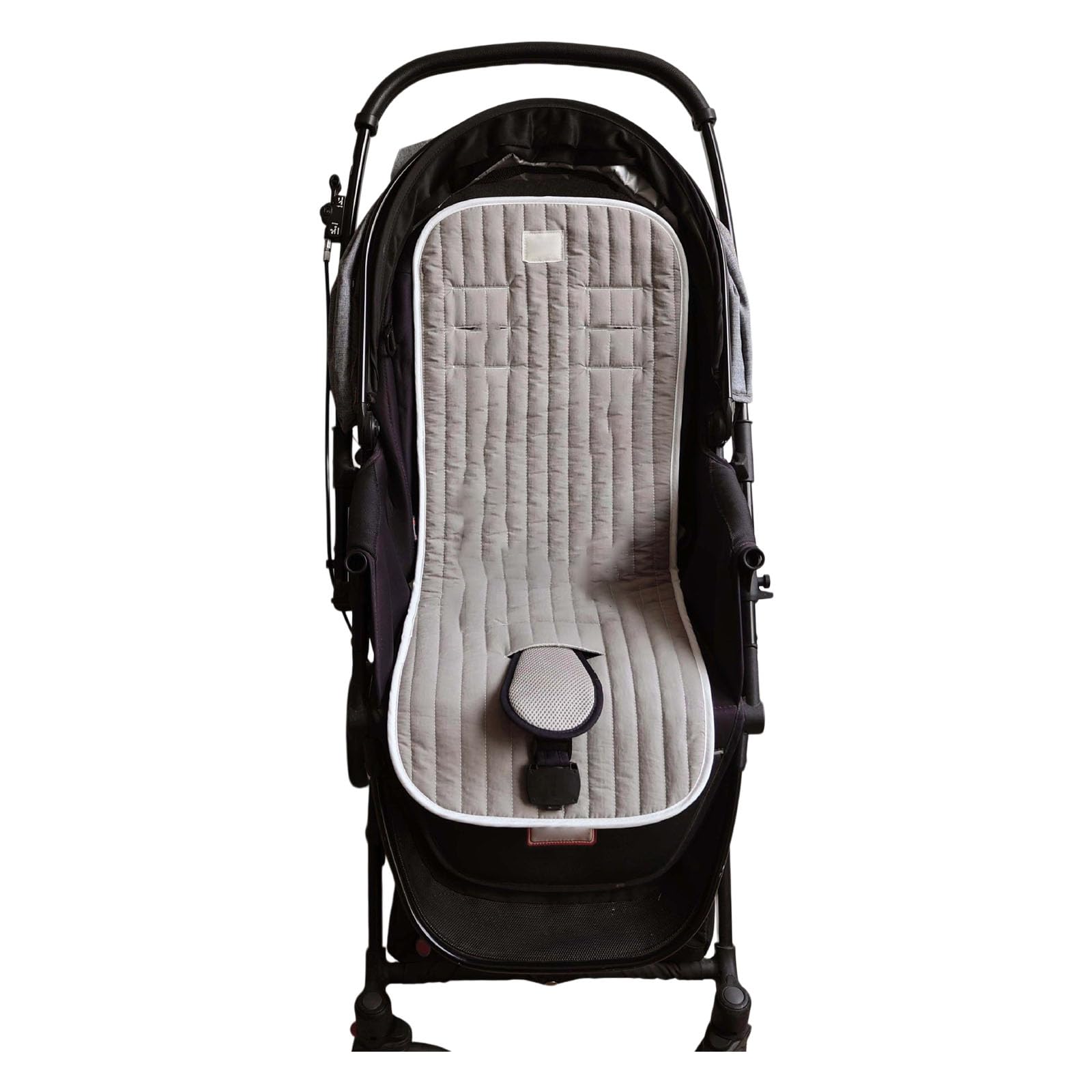 Soft Cotton Pram Pad with Breathable Design & General Baby Pram Seat Cushion Upgrades for Baby Washable Pushchair Mat
