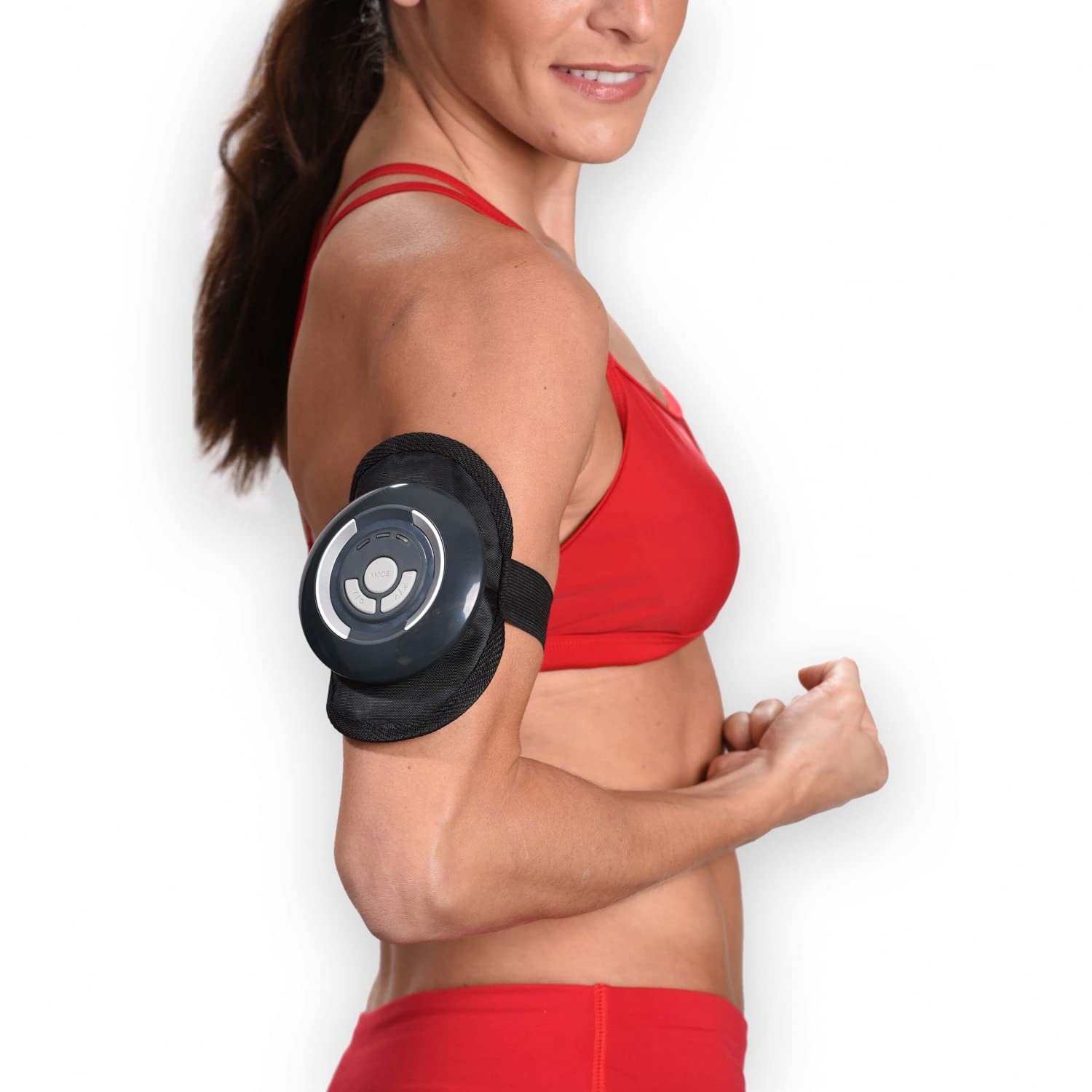 Genius Gymform Total Abs Fitness Bauchweggürtel für Damen und Herren - EMS-Trainer für Bauch, Arme & Beine - elektrischer Bauchweg Trainer Bauchmuskeltrainer für den Muskelaufbau