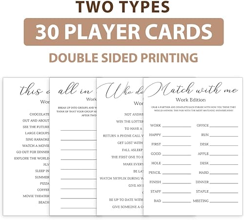 Miniatura 3 de Juegos de construcción de equipos, juegos de reuniones de equipo, divertidos juegos de fiesta de trabajo, juego de fiesta de oficina, juegos