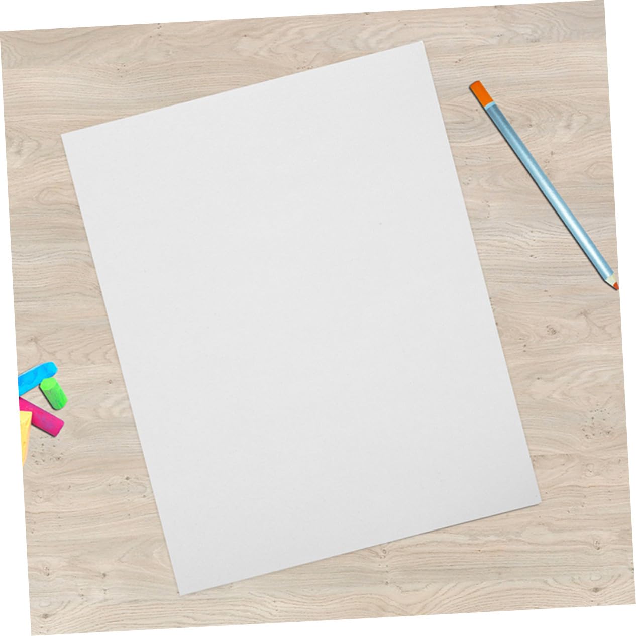 SAFIGLE Aquarellpapier Weißes Papier 100 Blatt 160g für Kinder und Künstler Dickes Zeichenpapier für Graffiti und Heimgebrauch
