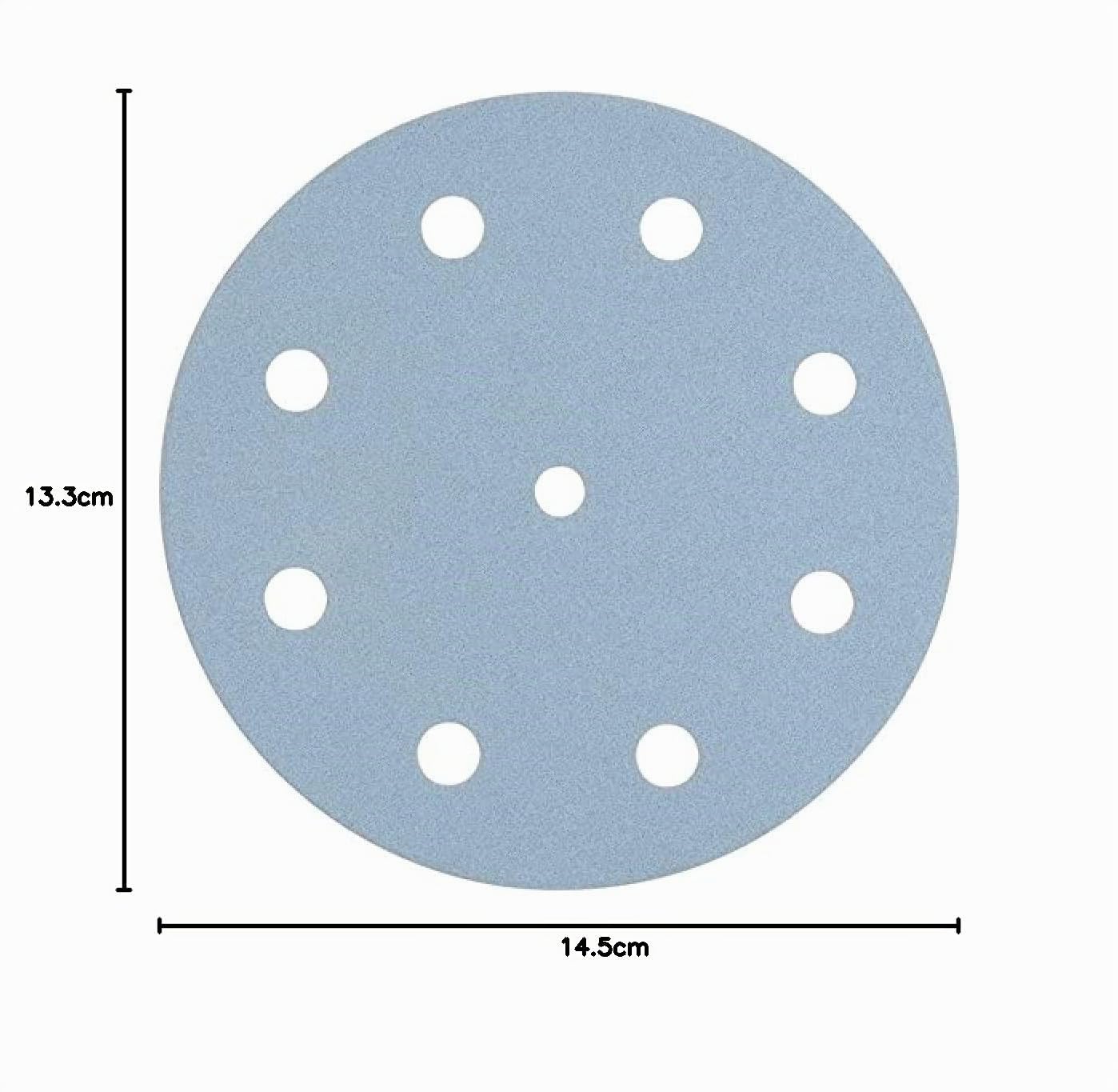 Festool Schleifmittel Granat D125 P120 GR/100 Stück | Körnung P120 - Hochleistungsschleifpapier für Holz, Lack und Öl - Ideal für Tischler, Maler und die Möbelindustrie