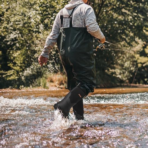 Showave Classic Men's Rubber Boots Waterproof Rain Boots Insulated Neoprene Boot Mud Boot for Farming Hunting Gardening Yard Chore Working4