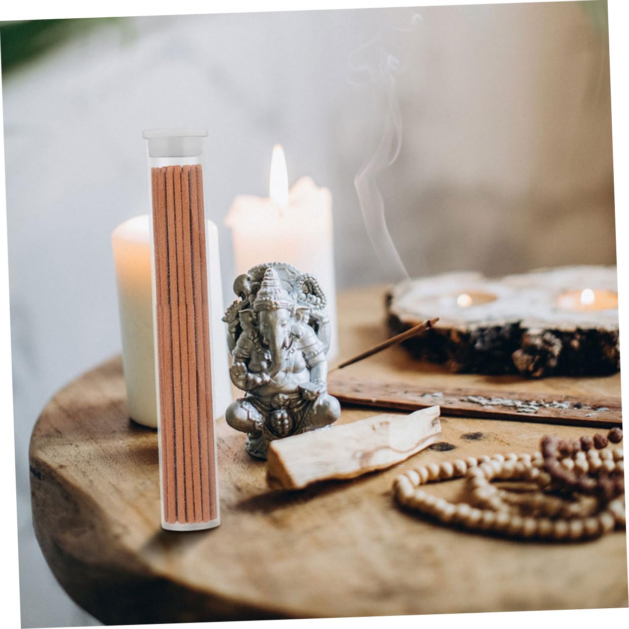 OUNONA 3 Sätze Teiliges Räucherstäbchen Halter Aus Aufbewahrung Für Räucherstäbchen Multifunktionale Aromatherapie Röhrchen Für Meditation 9 Stücke * 3