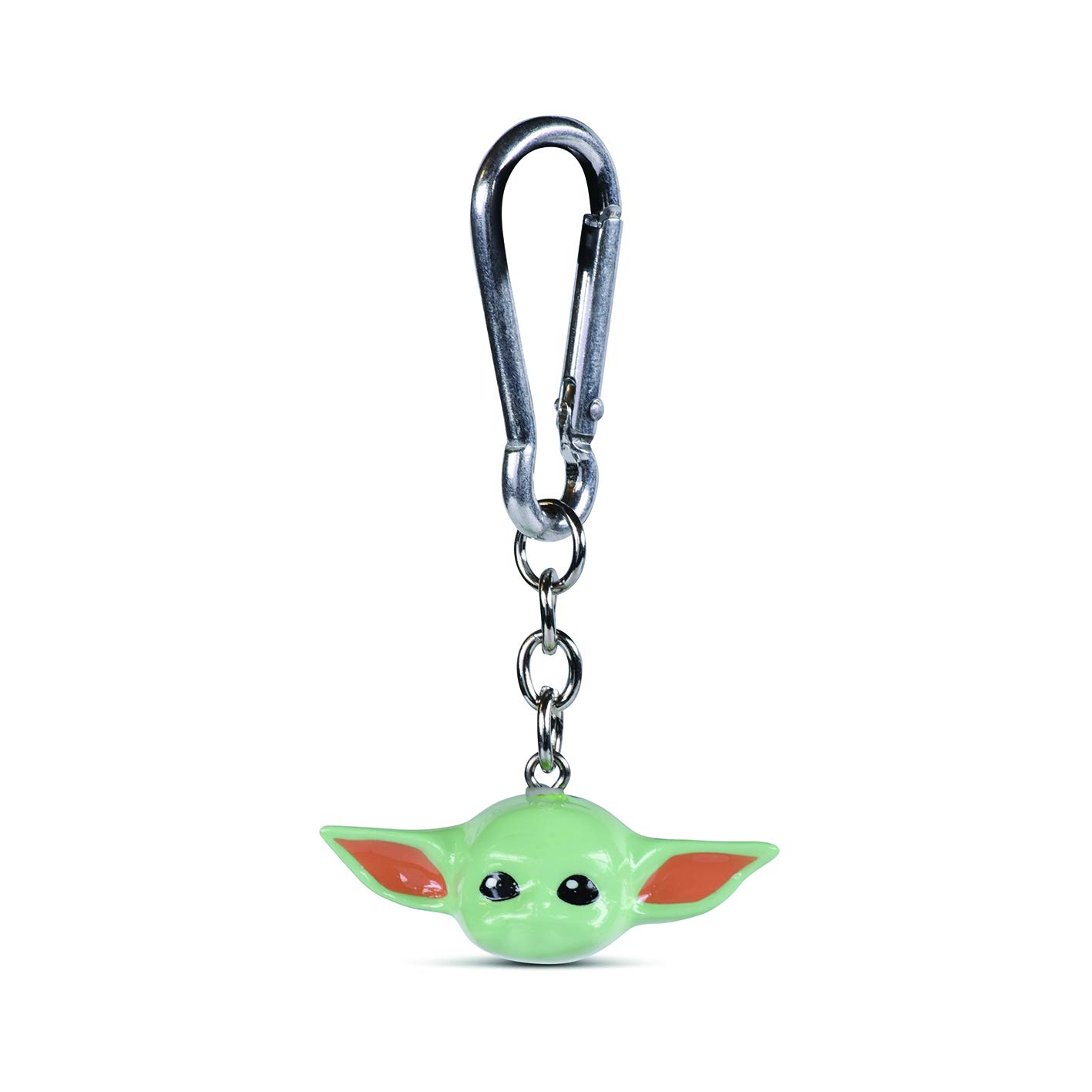 Disney Boys' RKR39166 Star Wars-The Mandalorian The Child 3D Keychain, Green, One Size