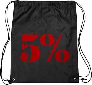 5% Nutrition Rich Piana 5% Drawstring Gym Bag