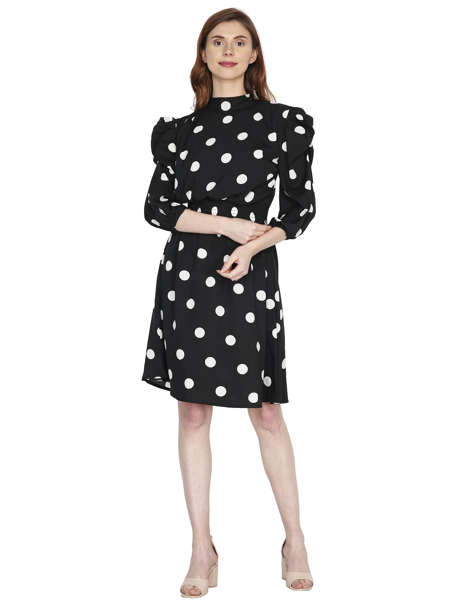 Glossia Fashion Womens Fit And Flare Casual 3 4 Sleeve | Desertcart Belize