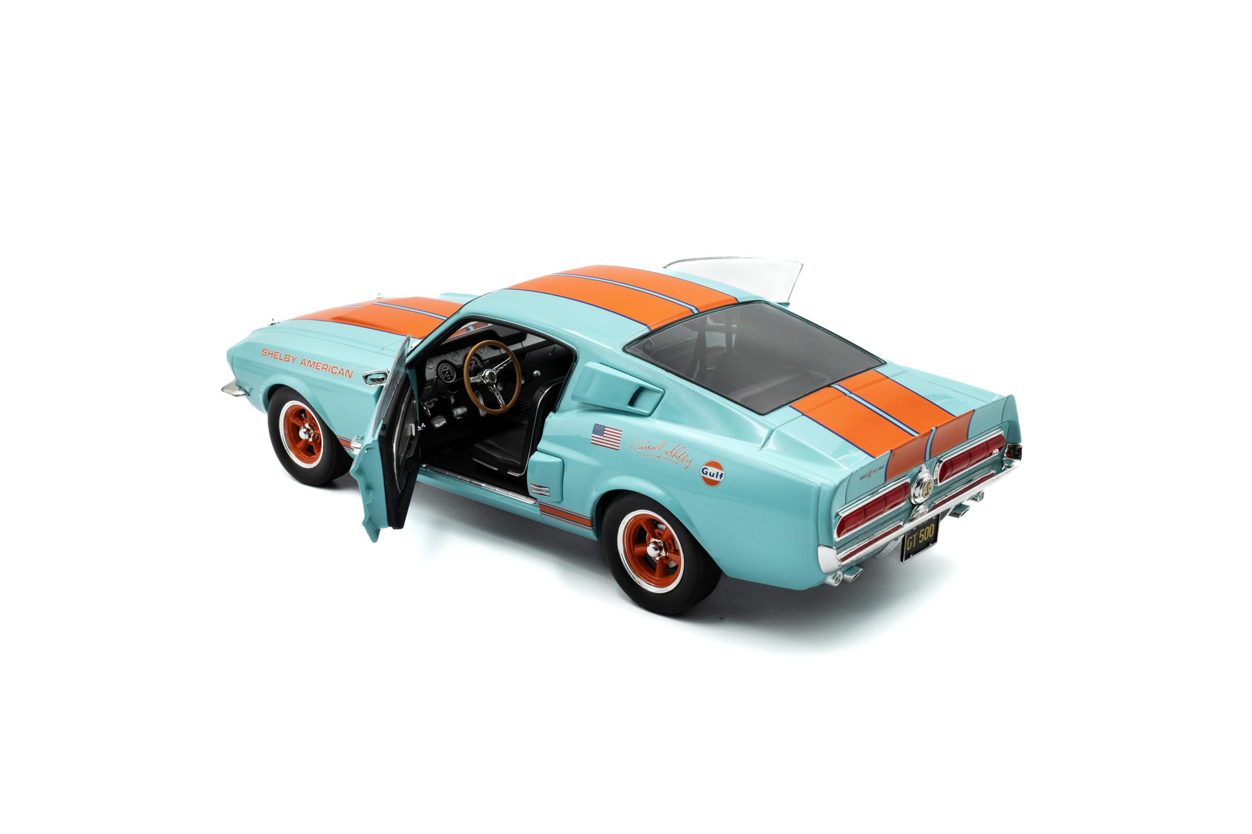 1:18 Shelby GT500 Racing Tribute 1967, Bleu