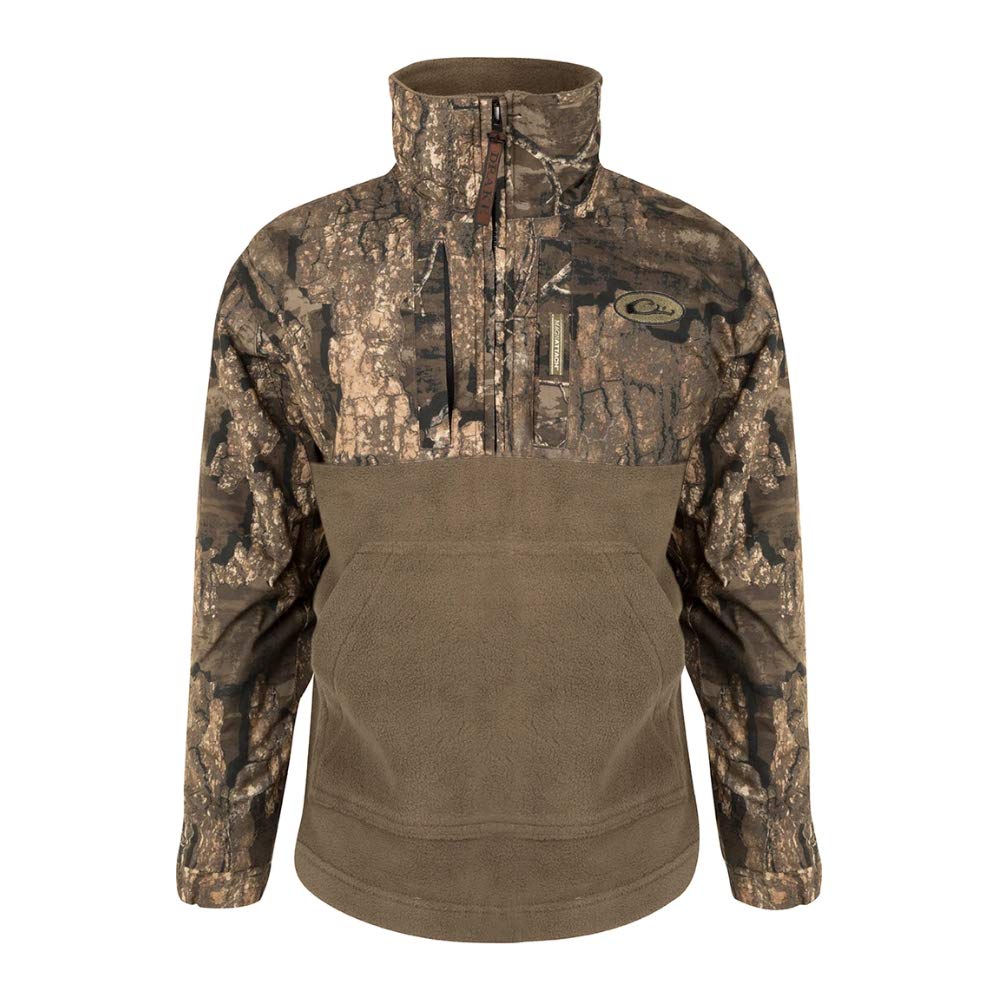 DrakeYouth MST Eqwader 1/4 Zip Fleece Hunting Jacket