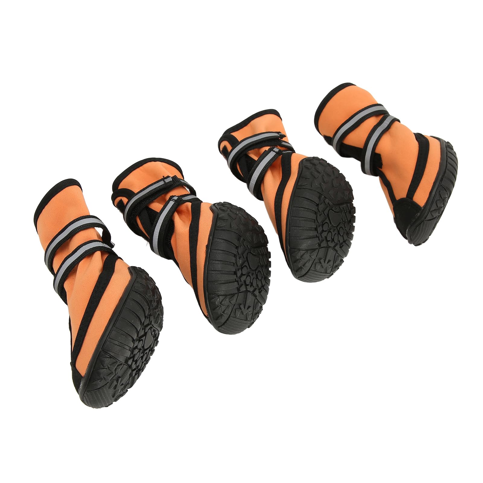 TITA-DONG Chaussures pour Chien Protège-Pattes, Bottes Respirantes pour Chien pour Chaussée Chaude D'été, Bottes Antidérapantes Confortables pour Chien avec Semelle en Caoutchouc Respirante pour(XL)