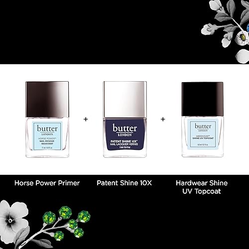 Miniatura 5 de butter LONDON Patent Shine - Esmalte de uñas 10X acabado similar a gel fórmula resistente a las astillas fórmula 10 libre de crueldad tecnología de