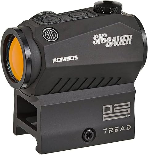 SIG SAUER Romeo5 - Mira de punto rojo cerrado de 0.039 x 0.787 in | Alto rendimiento, duradero, impermeable, a prueba de niebla, compacto, 2 MOA,