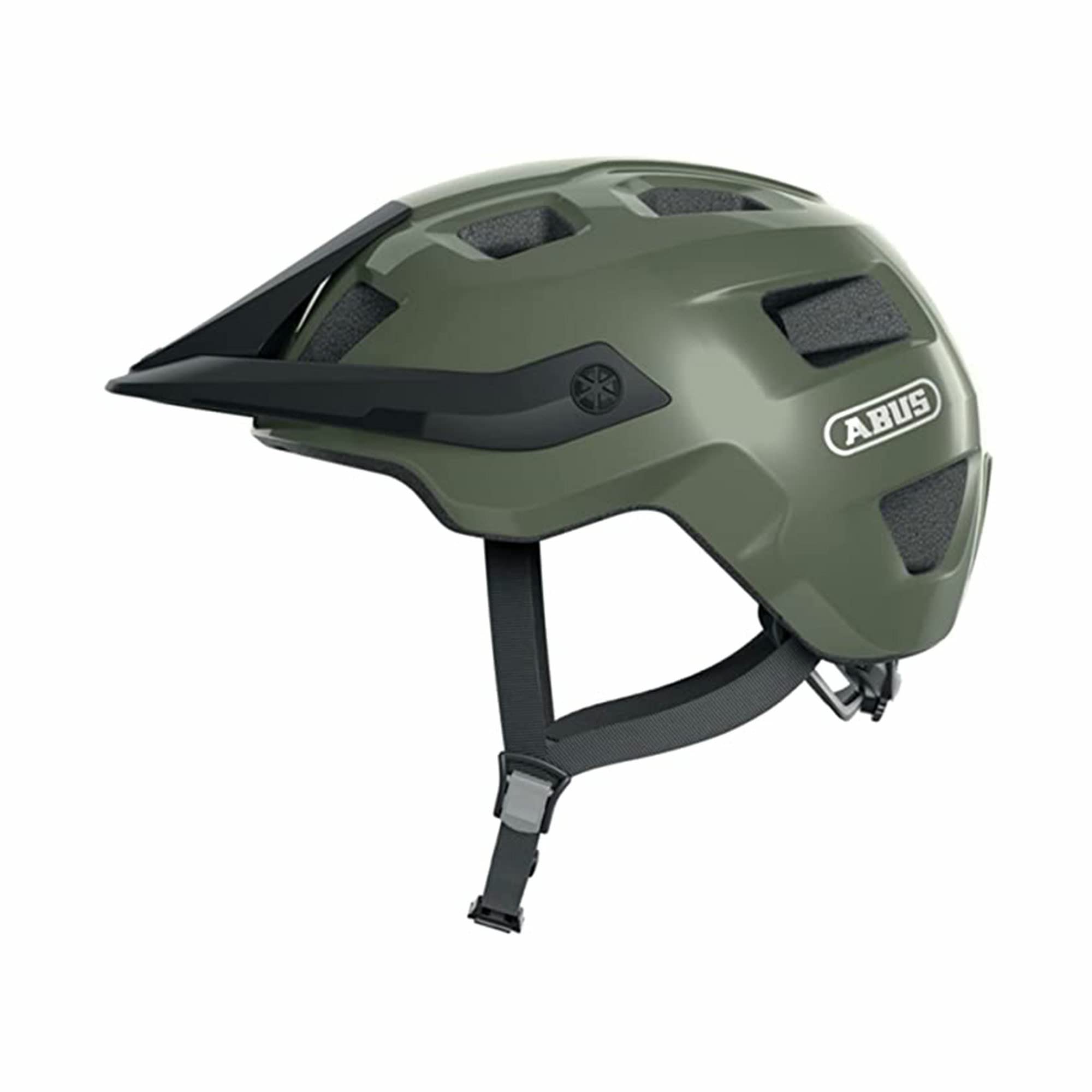 ABUS MTB helmet MoTrip - robust bike helmet with height-adjustable peak for mountain bikers - customised fit - unisex — image 1