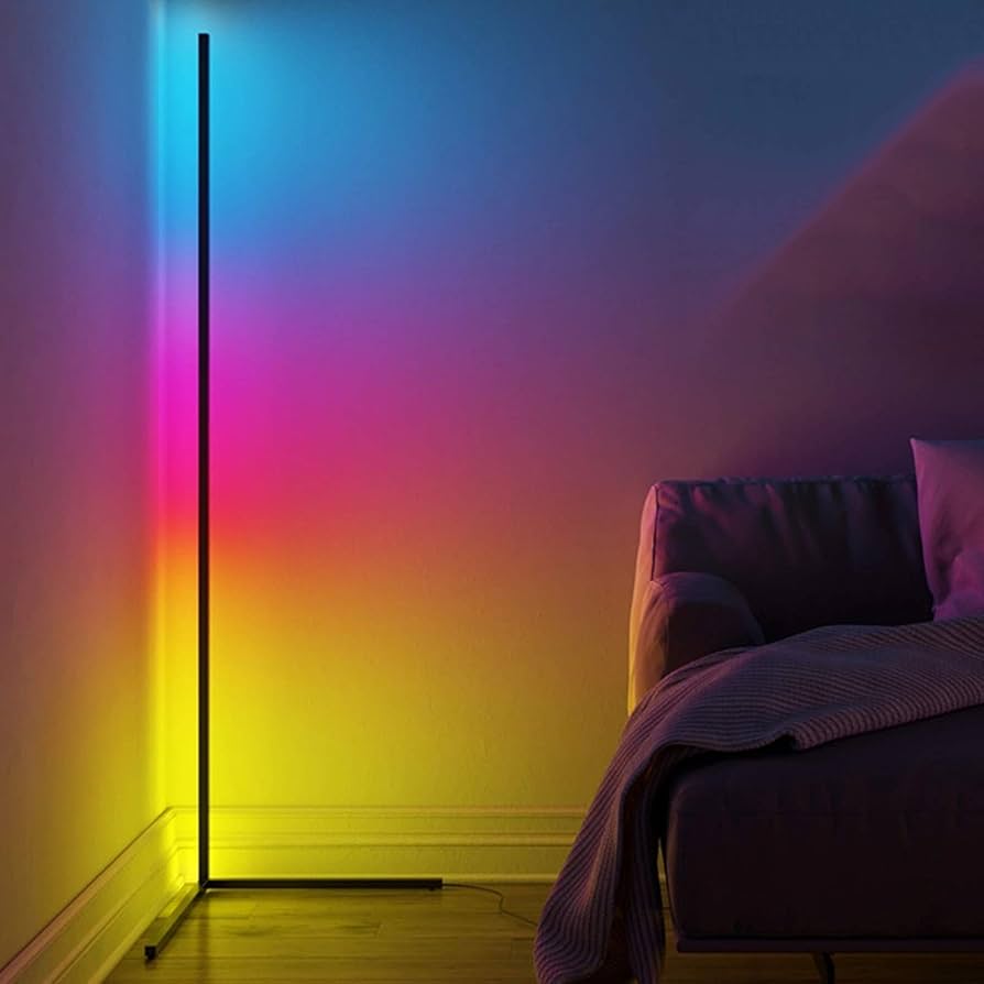 Amazon.co.jp : LEDフロアランプ、色を変えるコーナーランプRGB調光 Amazon.co.jp : LEDフロアランプ、色を変えるコーナーランプRGB調光