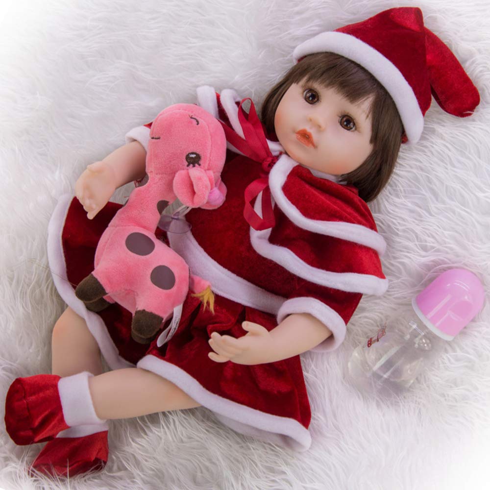 Amazon.co.jp: 生まれ変わった赤ちゃんの人形45cm18インチクリスマスの