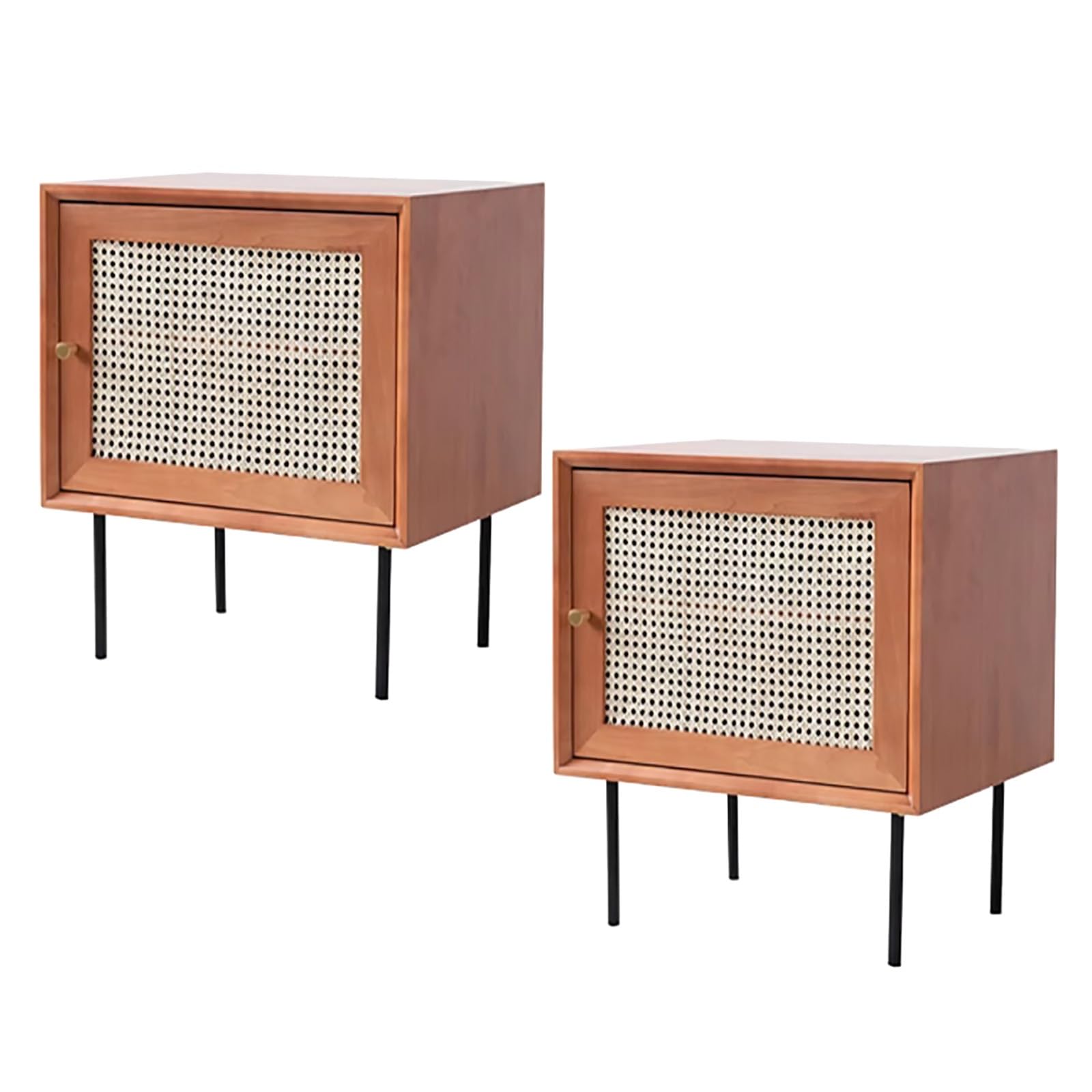 Table de chevet marron pour organiser facilement vos objets de nuit