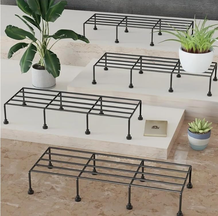 See full amazon price history chart for Metal Plant Stand Set, 3 Pieces, Black Metal Plant Stand Set, 3 Pieces, Black (B0DDT478J5) Amazon Price History, Amazon Price Tracker