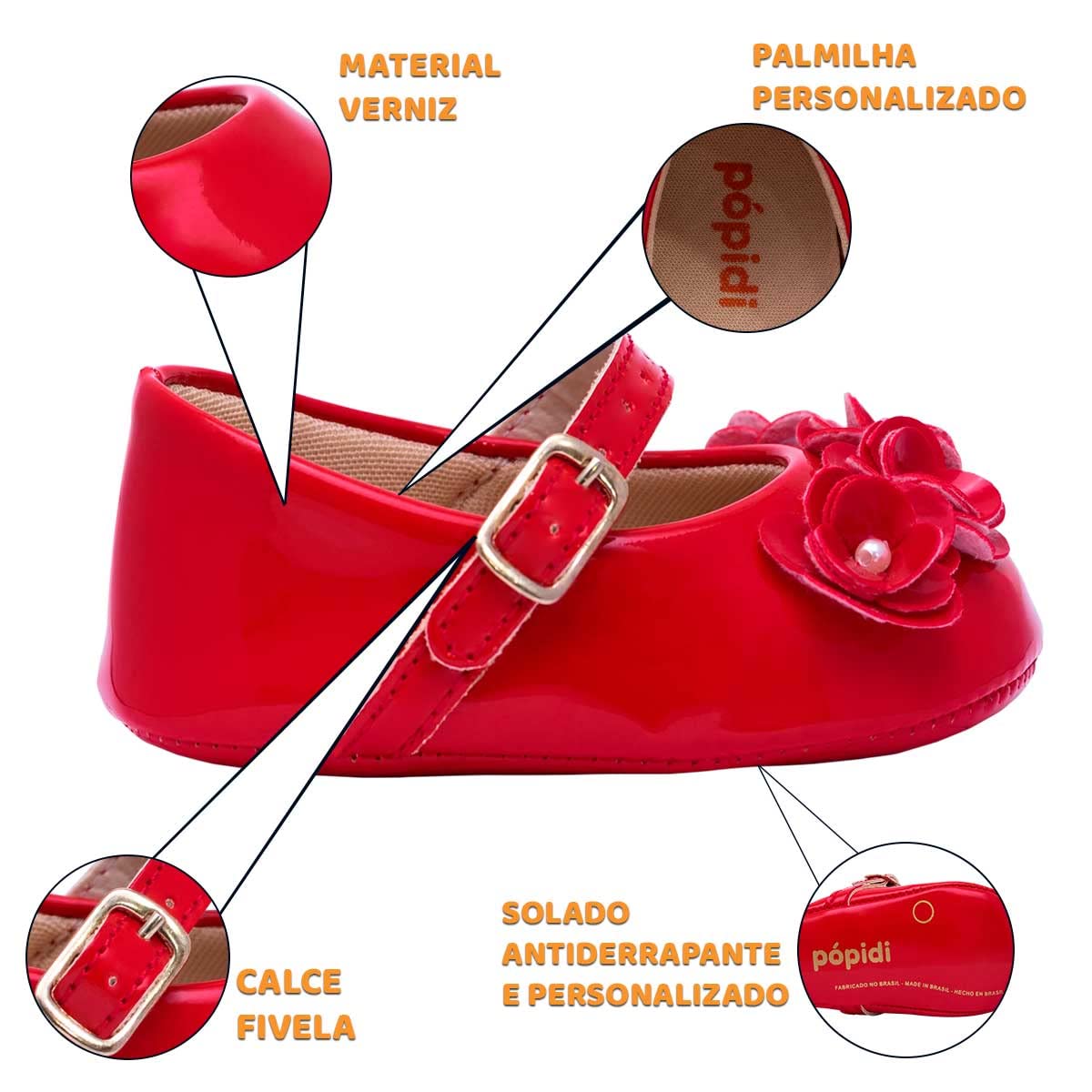 Sapatilha Bebe Pópidi Infantil Menina Mini Flores 01.08 em promoção! Veja a oferta e mais achadinhos de Sapatos Infantis 4 Hoje é o melhor dia para comprar Sapatilha Bebe Pópidi Infantil Menina Mini Flores 01.08 com aquele preço maroto! Promoção! Aproveite a oferta! 4