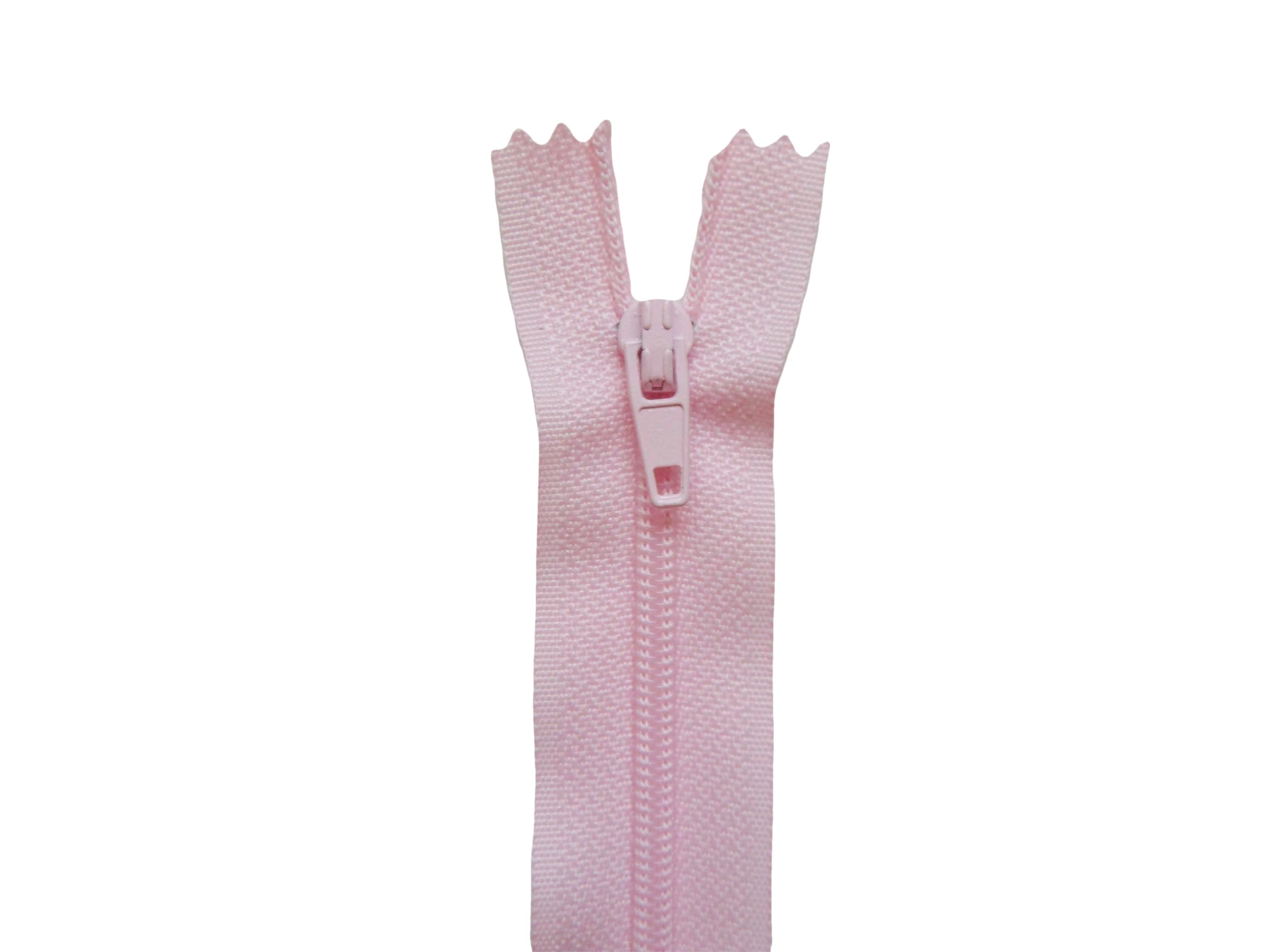Fermeture sport séparable maille spirale - rose (45cm) - Fermetures