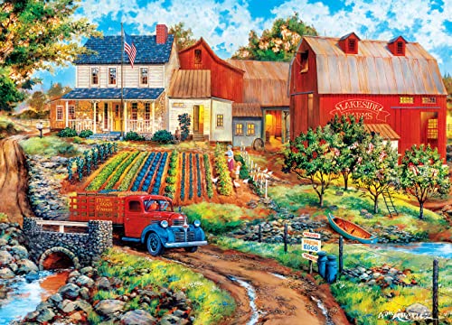 MasterPieces Rompecabezas de 1000 Piezas para Adultos, Familia o Jóvenes - Grandma's Garden - 26.75" x 19.25" miniatura 2