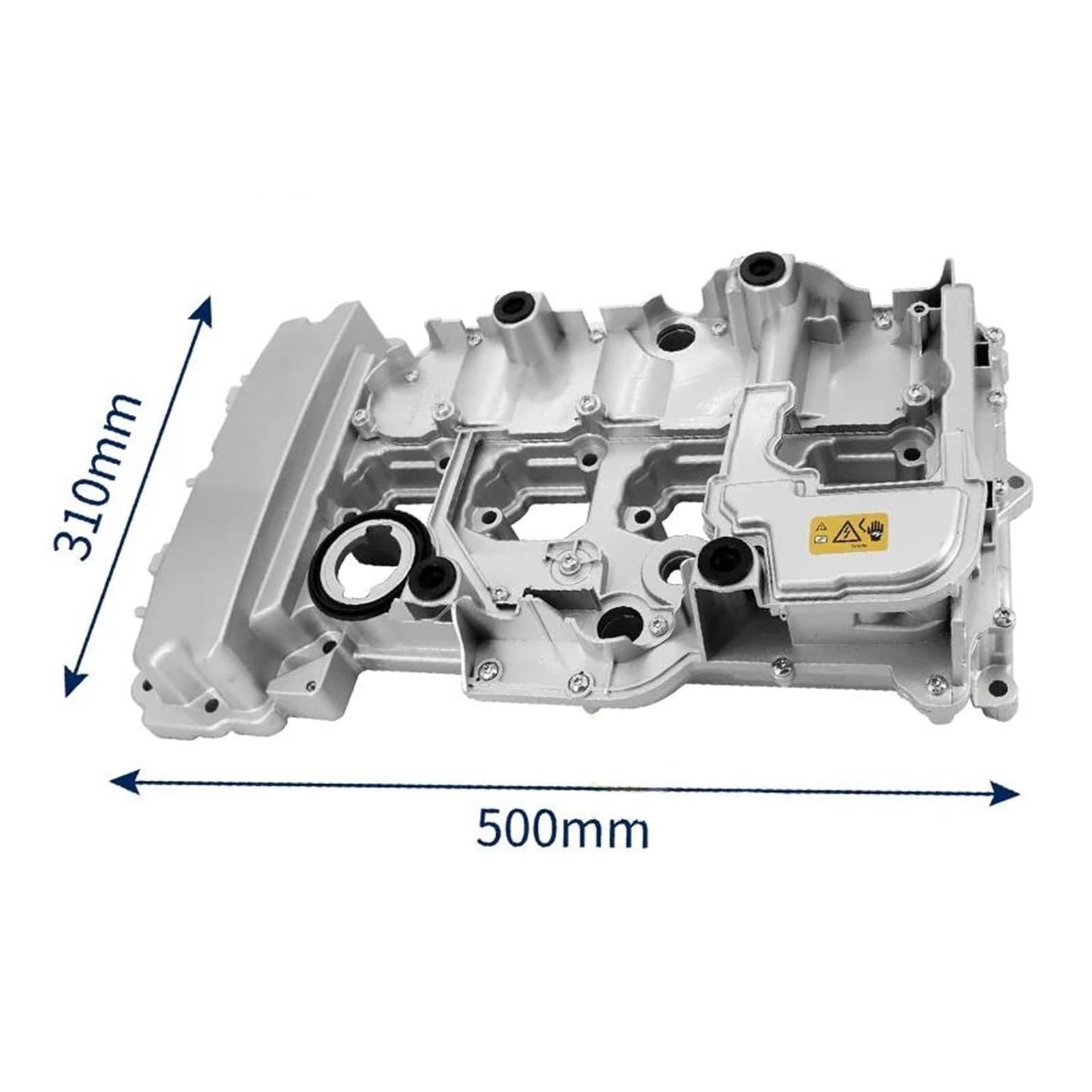 Guarnizione Coperchio Punterie Coperchio Valvola In Alluminio Con Guarnizioni Per Mercedes Per Benz C200 C250 E250 SLK200 SLK250 L4 1.8L M271 A2710101730 2710101730