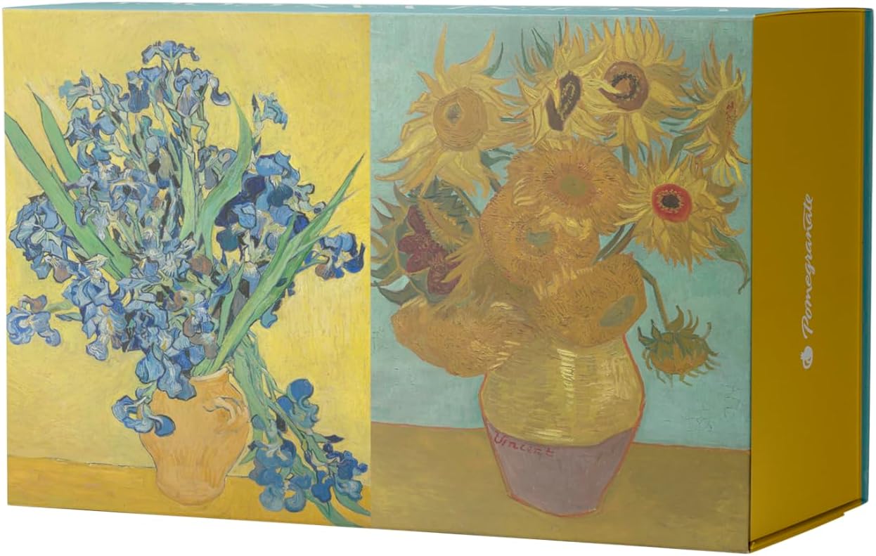 Pomegranate 120-Piece Vincent Van Gogh Jigsaw Puzzle for Adults & Families, Double-Sided Mini Set of 4, Matte Finish, Snug Fit