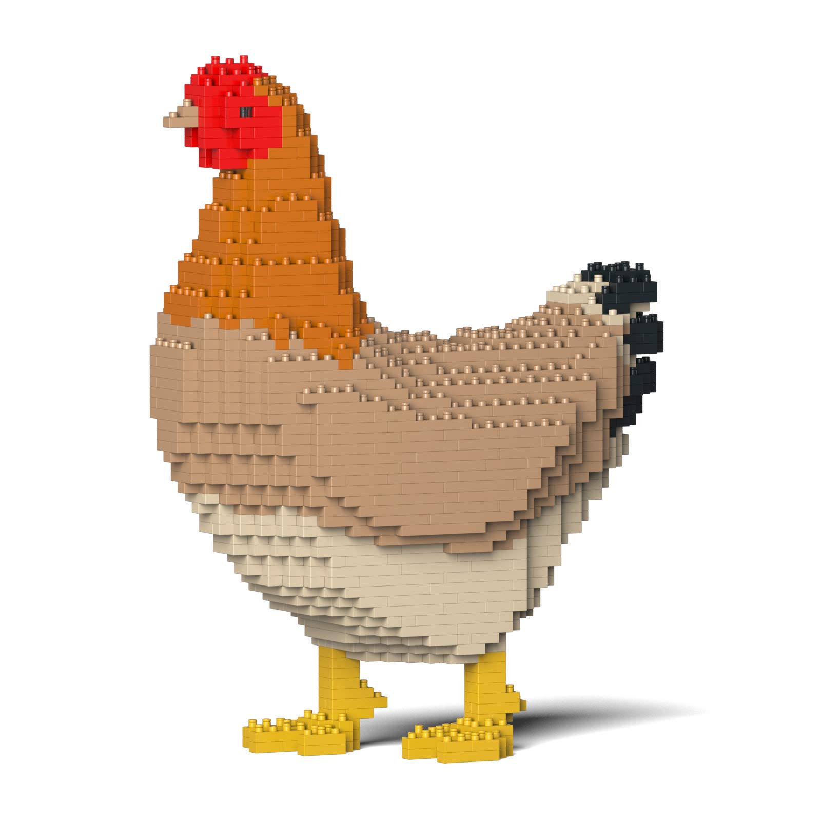 JECKA Mattoncini Da Costruzione Animal Forma Di Gallina (Hen 01S) – Oltre 1050 Pezzi – Per Adulti E Ragazzi 14+