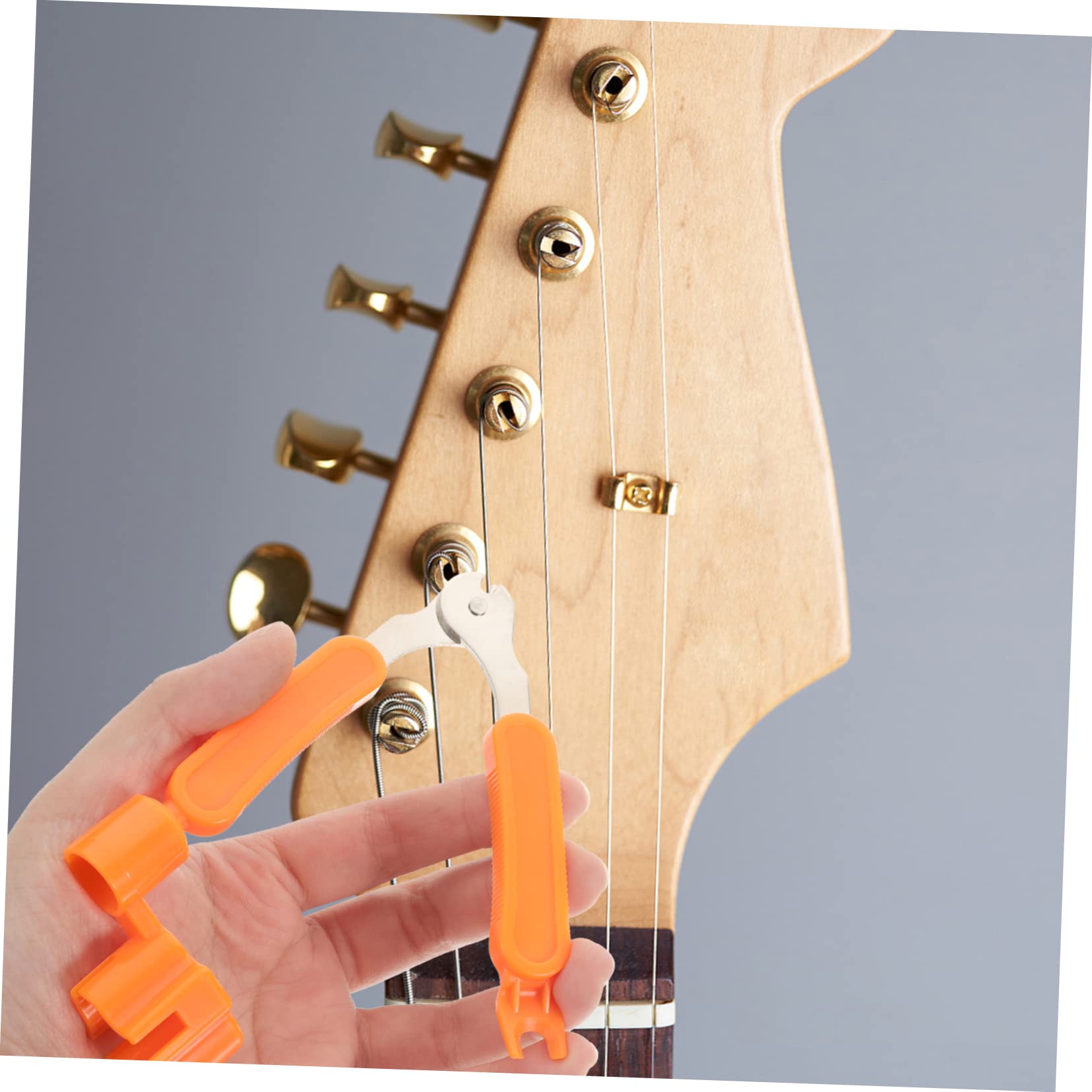 FUNOMOCYA Guitar String Cutter Kit 3-in-1 String Winder Bridge Pin Puller Made of Abs Alloy Easy to Use for Guitars
