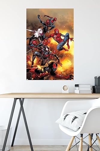 Miniatura 4 de Trends International Marvel Comics Spider-Verse - Póster de pared de The Amazing Spider-Man #13, 34 pulgadas de largo x 22.4 W, versión premium sin