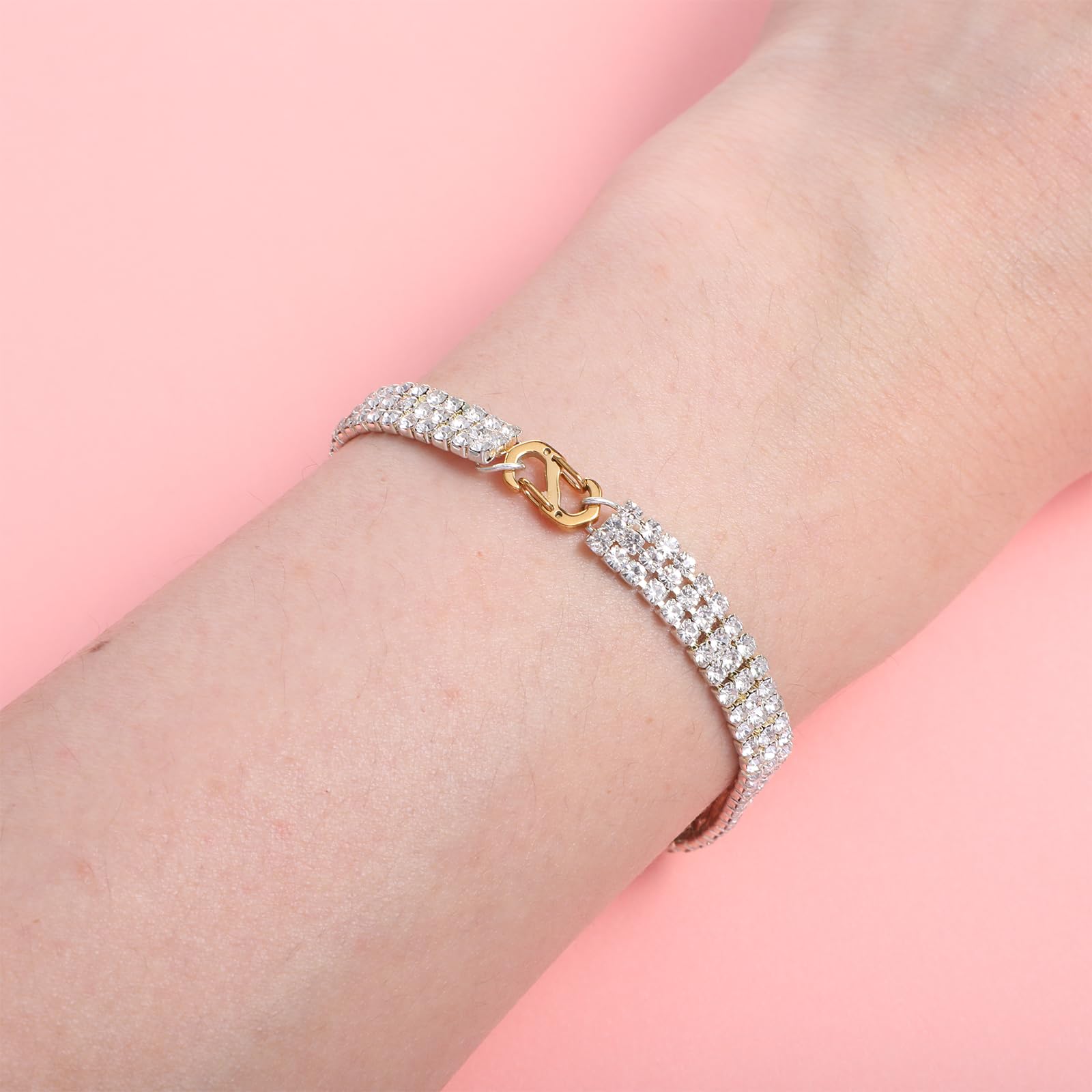 5 Pezzi Chiusure A Moschettone Doppia In Acciaio Inossidabile, Fermagli A S Per Collane E Bracciali, Fai Da Te Gioielli (Piccolo, 12x6.5mm)