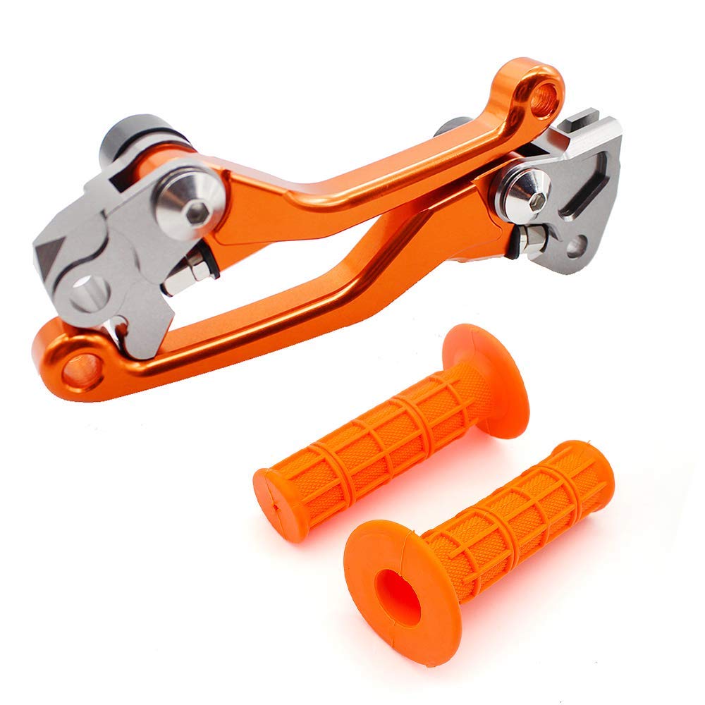 CNC Brems- & Kupplungshebel Für KLX, D-Tracker, Versys – Aus Aluminium, Klappbar