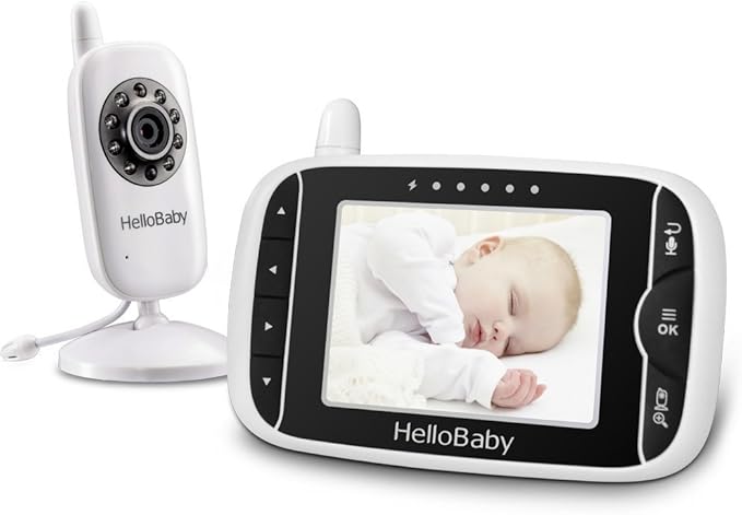 HelloBaby HB32 vigilabebés monitor inalámbrico cámara digital visión nocturna temperatura