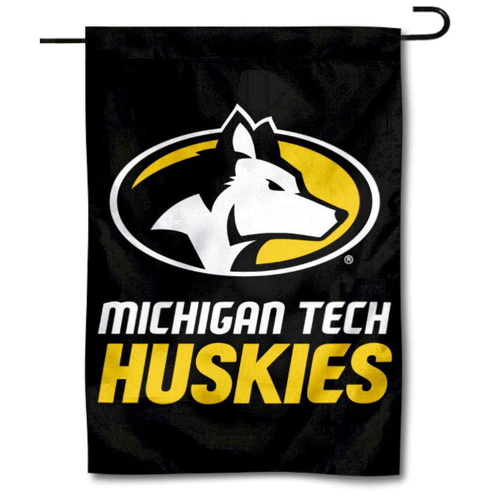 College Flags & Banners Co. Michigan Tech Huskies Garden Flag