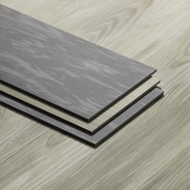 Miniatura 12 de Lucida Surfaces Azulejos de vinilo de lujo Piso adhesivo para instalación de bricolaje 10 tablones de aspecto de madera GlueCore Pro Chino