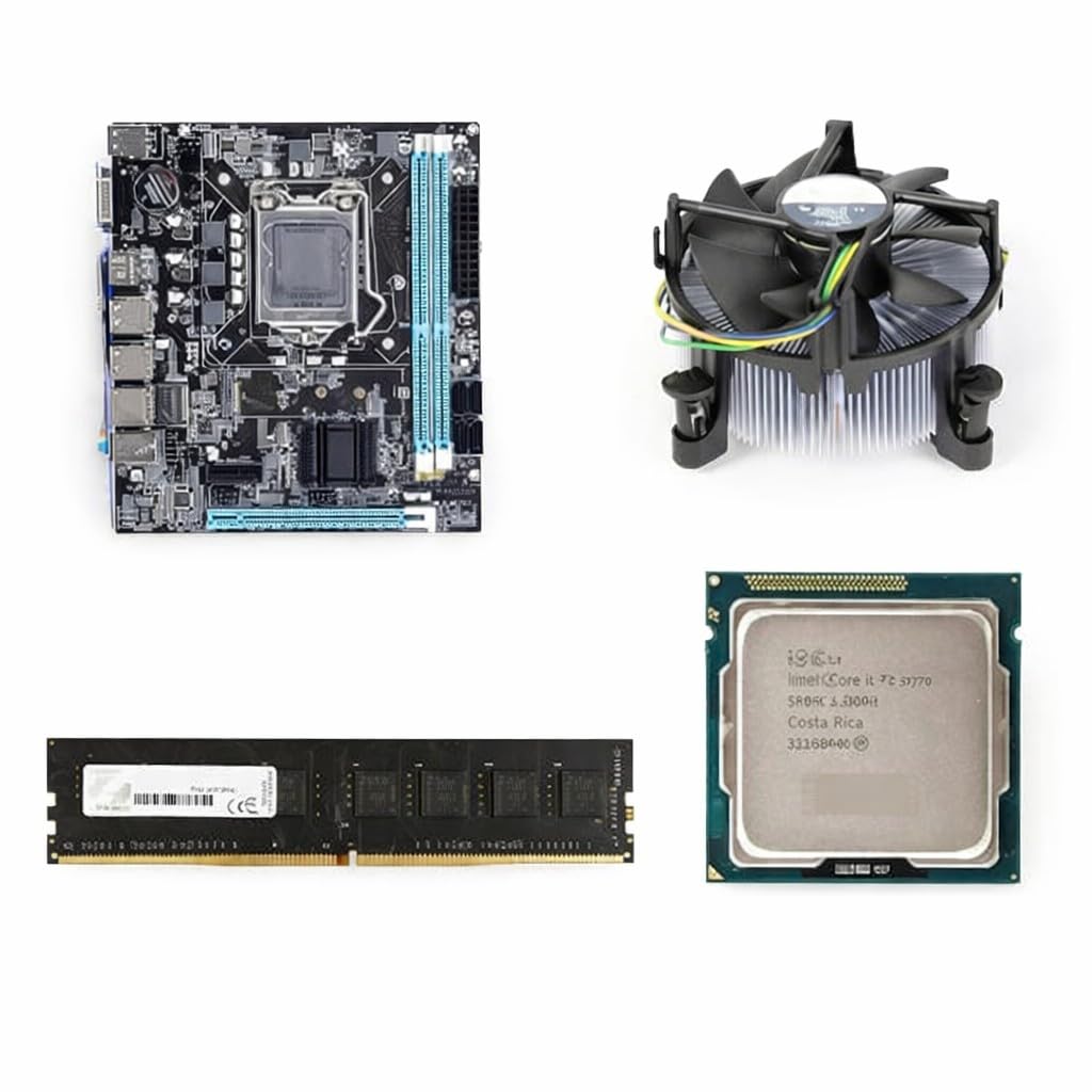H61 Motherboard Combo with i7 3rd Gen Processor, 16GB DDR3 RAM & Cooling Fan, LGA 1155 Desktop PC Upgrade Kit for Editing, Business Workstations, Heavy Multitasking, High Performance Setup-picture-28
