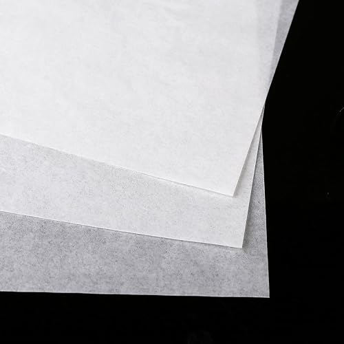 Miniatura 3 de Papel de prensa de calefacción Papel pergamino precortado Revestimiento de 2 lados para extracción de aceite de flores, 100 hojas (8 x 12 pulgadas)