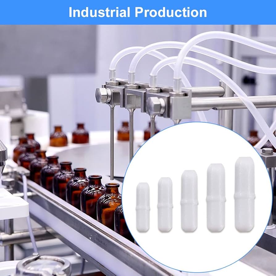 Agitatore Magnetico Per Liquidi - Set 5 Ancorette In PTFE, Per Laboratorio O Birra, Tipo B