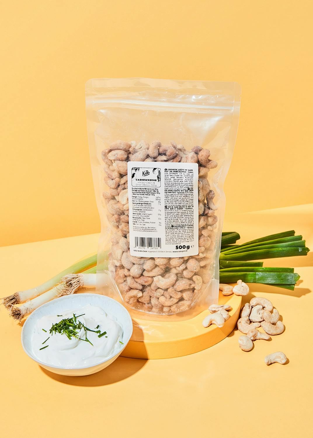 Noix de cajou crème-oignon 500 g