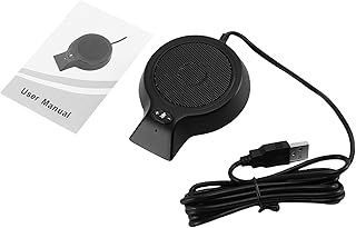 FDSF 360 Degree Pickup Video Voice Call USB Omnidirectional Microphone Video Conference Microphone Webcast Microphone