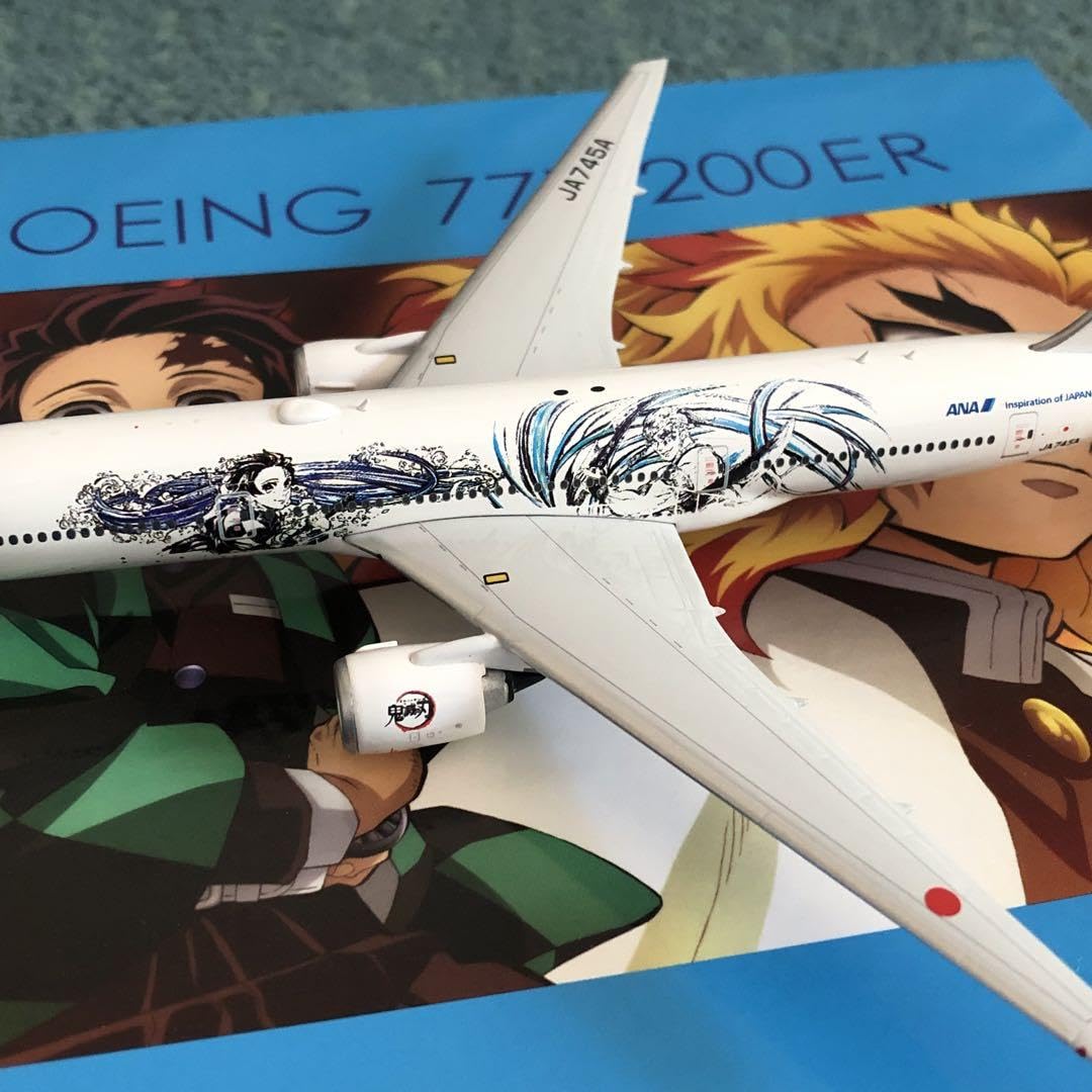 Amazon.co.jp: ANA 777-200ER 鬼滅 じぇっと-参- 全日空 JA745A Ph  