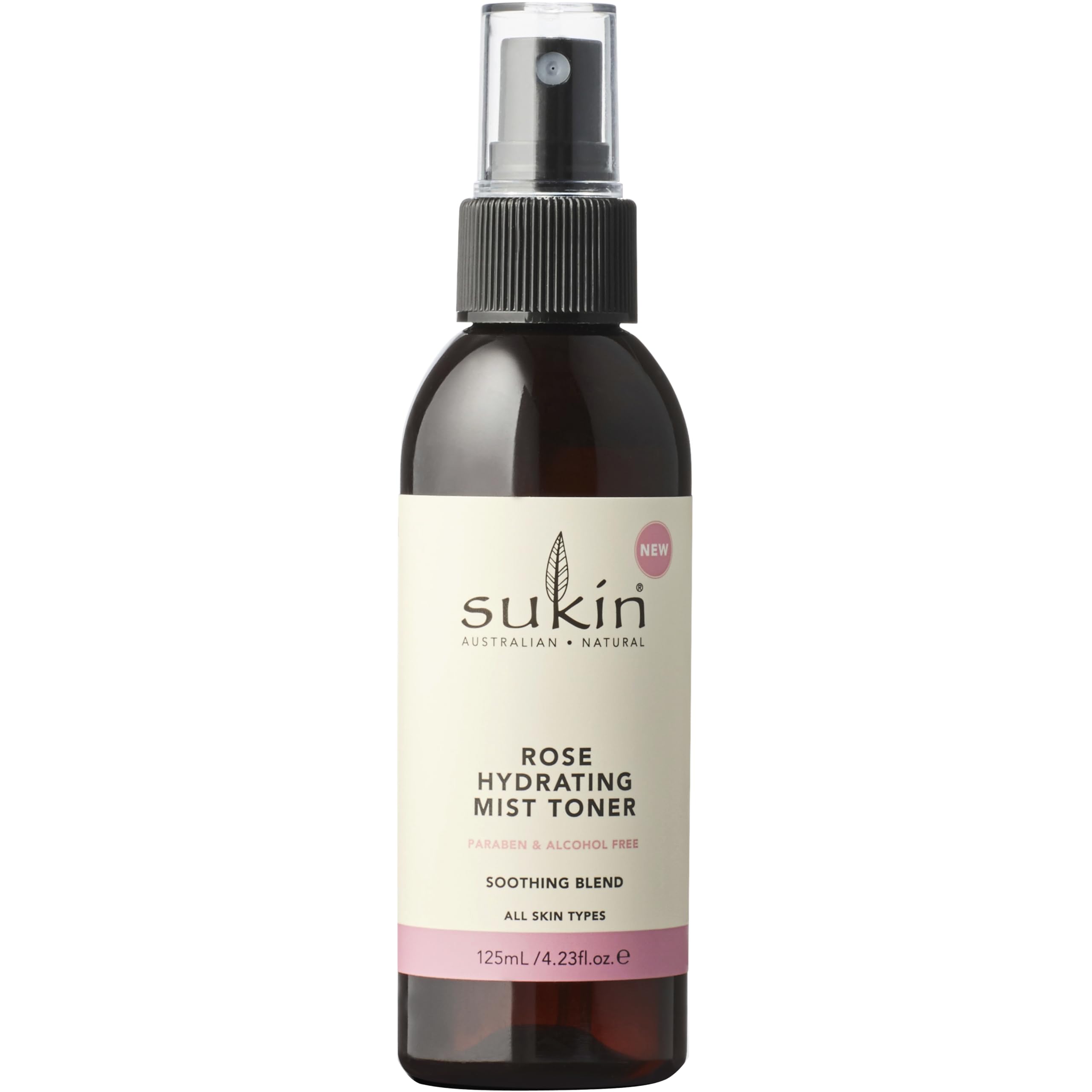 Sukin Rose Hydrating Mist Toner, 125 ml 1009386