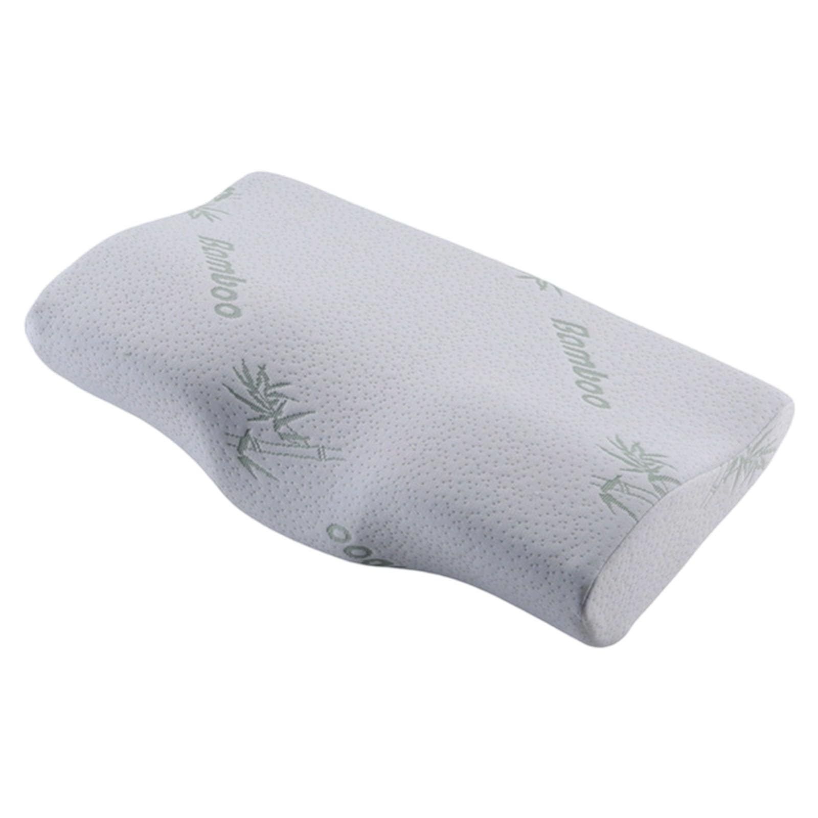 Xjdzineq Therapeutic Contoured Pillow with Ventilated Fabric and Gradually Recovery Foam for Spinal Alignment Contoured Pillow