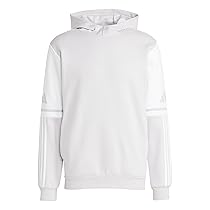 adidas Uomo SQUADRA25 Sweat Hoody, Team Light Grey, White, XXL