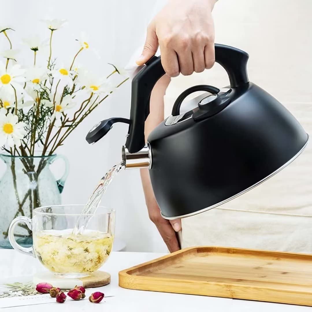 Bouilloire à Thé En Acier Inoxydable 2,5 L, Théièr... – Grandado