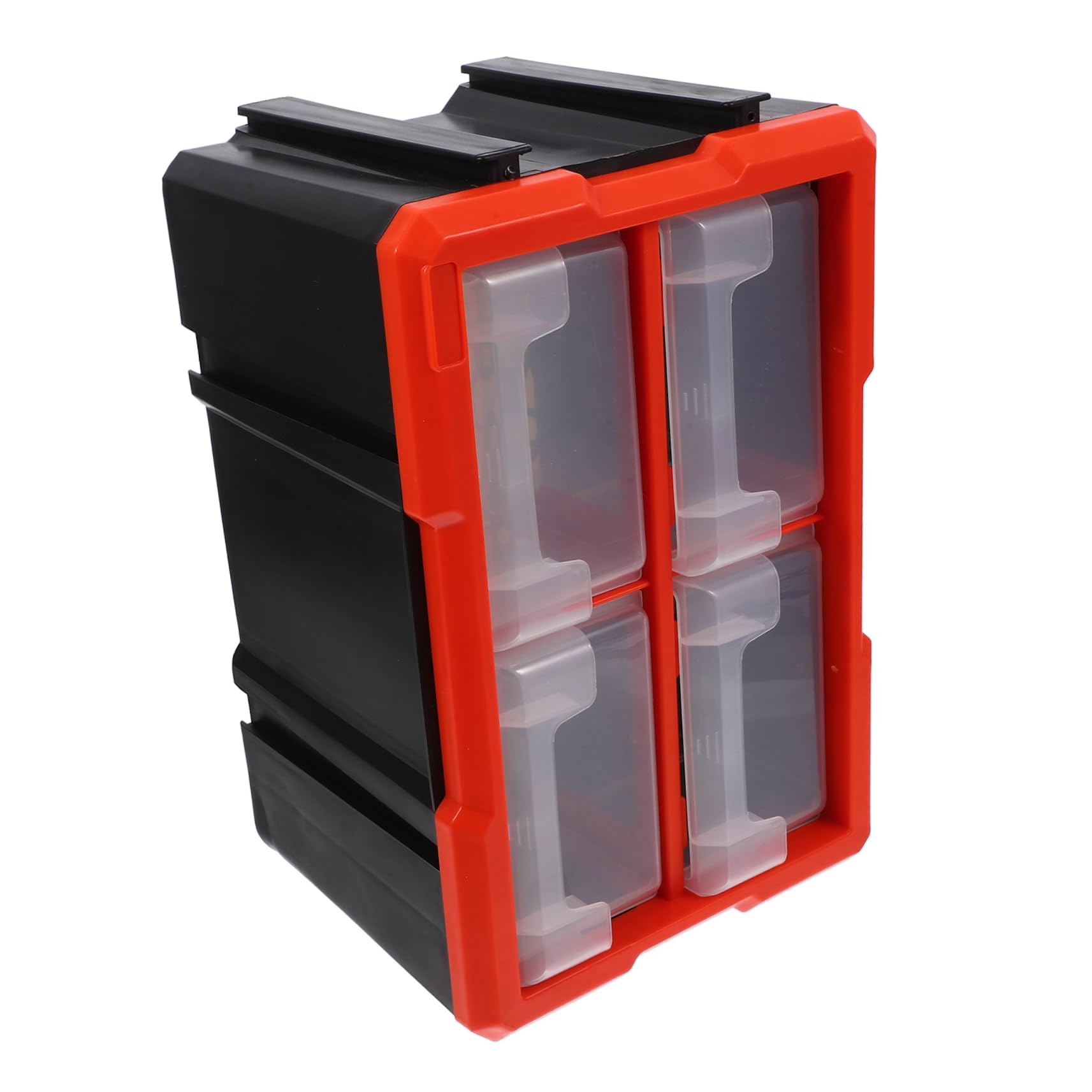 Boîte à outils portable Operitacx mallette de rangement quincaillerie et vis multi-cases