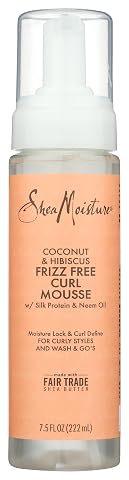 Coconut & Hibiscus Frizz-Free Curl Mousse-7.5 Oz