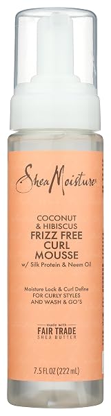 Coconut & Hibiscus Frizz-Free Curl Mousse-7.5 Oz